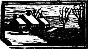 wood-engraving of Houses 1